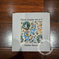 Heeler Beans Coaster Set (4)