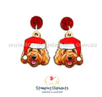 Oodle (Red) Christmas Head Dangles