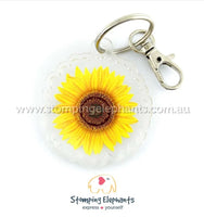 Sunflower Keyring