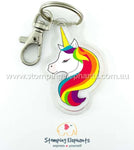 Unicorn Keyring