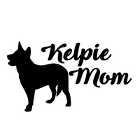 Kelpie Mom Decal