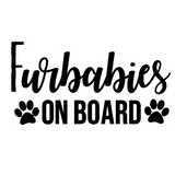 Furbabies on Board Decal